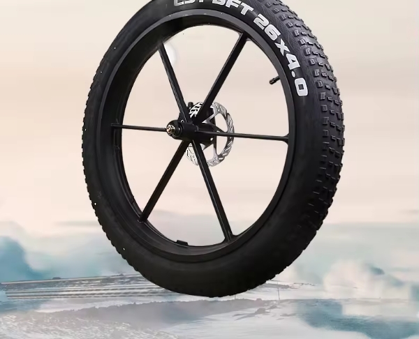 48V 350W Electric Bicycle 48V 10Ah Electric Bike 26*4.0 All-in-one Wheel Fat Tire Ebike Electric Mountain Bike