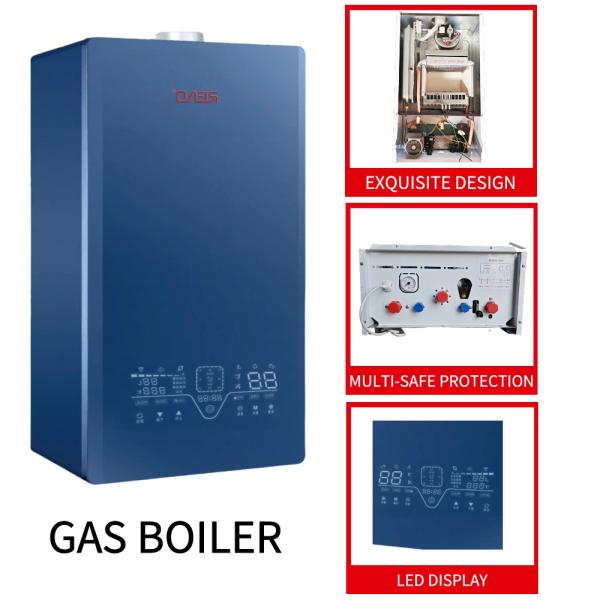 Buy cheap Gas Or LPG Wall Hung Condensing Stainless Steel Combi Boiler 32kw from wholesalers