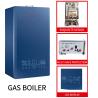 Buy cheap 40kw Wall Hanging Gas Furnace Blue Stainless Steel Shell Most Efficient Lpg Boiler from wholesalers