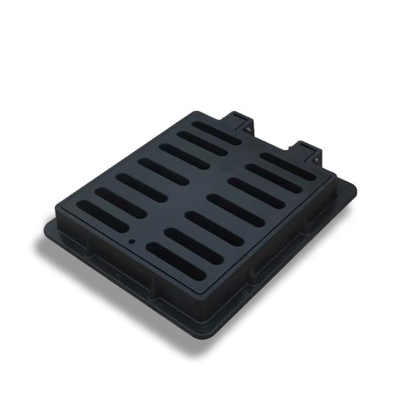 Buy cheap FRP Square Hinged Manhole Cover Sewer Grate Grille Frame SMC 560 X 630mm from wholesalers