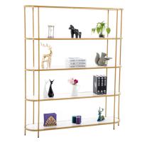 Buy cheap Fashion Metal Display Racks And Stands 4 Layers Strong Load Bearing Not Easy product