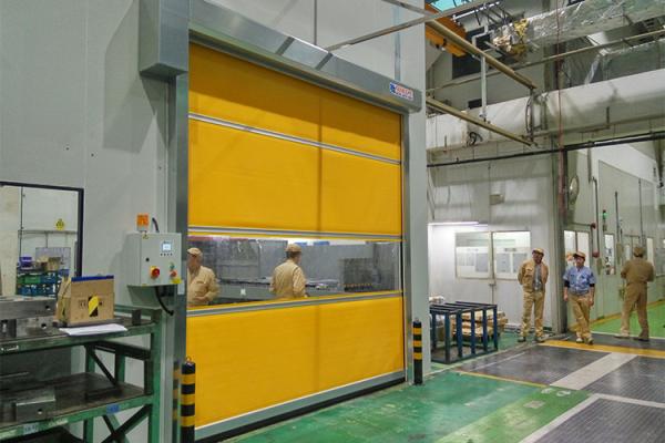 Buy cheap 304 Stainless Steel Frame Industrial Shutter Doors , High Speed Shutter Door from wholesalers
