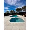 Buy cheap Polishing Glossy Silver Travertine Stone Ivory Deck Tile for Garden Terrace Area from wholesalers