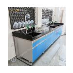 High Durability Lab Wall Bench Length*W750*H850mm Customizable Space-Saving