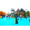 Buy cheap Mix Color Interactive Aqua Playground For Hotel Swimming Pool from wholesalers