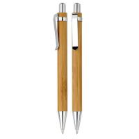 Buy cheap bamboo pen, bamboo barrel advertising gift pen for promotional use product