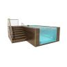 Buy cheap AUPOOL Endless Backyard Workout Resistance Swimming Pool Non-Yellowing for 30 Years from wholesalers