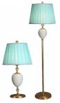 Model Room Ceramic Porcelain 220VAC Art Deco Table Lights