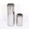 Buy cheap Slivery Insulated Wood Stove Chimney Pipe Construction Applied Seamless Welded from wholesalers