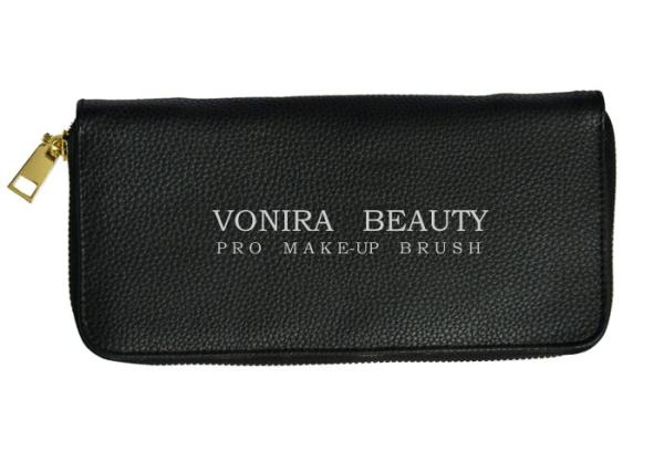Buy cheap Portable Makeup Brush Bag Cosmetic Zipper Handbag Women Clutch from wholesalers
