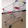 Buy cheap 100 Liters Supermarket Shopping Cart Multifuntional Wire Trolley With Wheels Germany Type from wholesalers