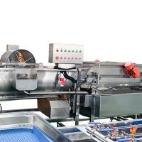 Buy cheap Frozen Food 1000kg/H Fruit Vegetable Washing Machine product