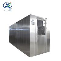 Buy cheap Stainless Steel 1200kg Portable Air Shower Room 2.2kw product