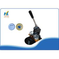 Buy cheap 75MM Round Badge Making Machine Manual Light Weight Portable For DIY Logo product