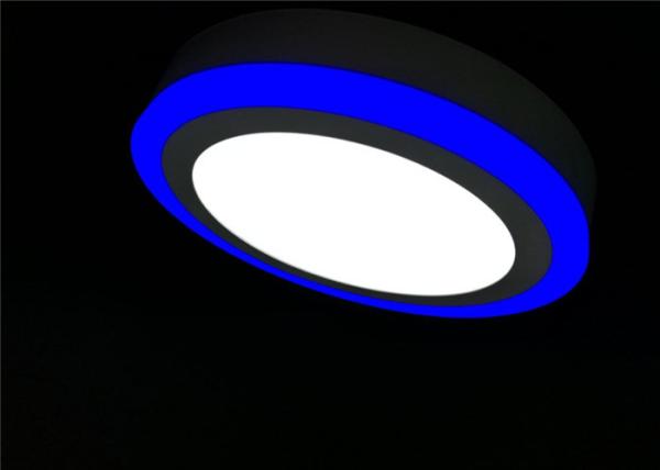 Buy cheap Commercial IP40 Round 240mm SMD AC Double Color Surface LED Panel Light 24W from wholesalers