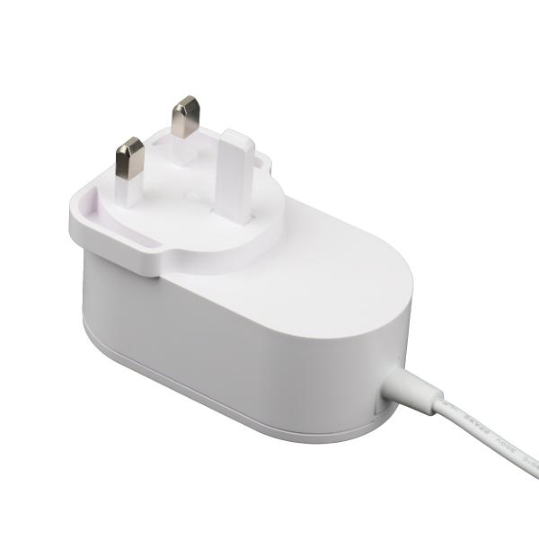 Buy cheap Analog 22.5W 2.5A 9V AC DC Power Adapter With UK Plug UKCA Certificated from wholesalers