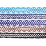OEKO-TEX 4cm Nylon Jacquard Webbing Trim For Bags