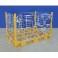 Buy cheap Heavy Duty Collapsible Wire Container For Warehouse Material Handling product