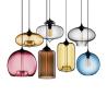Buy cheap Coloured glass pendant lights For Kitchen Bar Restaurant Lighting (WH-GP-02) from wholesalers