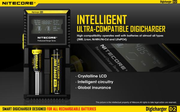 Buy cheap Universal battery charger With LCD 2014 latest Nitecore charger from wholesalers