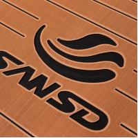 Buy cheap Anti UV 3000 Hours Brushed 55 Degree EVA Foam Teak Sheet product