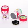 Buy cheap Powder Tea Packaging Paper Tube Cardboard Inner Aluminum Foil With Metal Lid from wholesalers