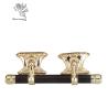 Buy cheap Funeral Products Gold Plastic Coffin Handle Swing European Style from wholesalers