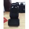 Buy cheap Easy Install Black Leather Racing Seats , Race Car Seats With Seat Belts from wholesalers