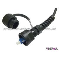 Buy cheap IP67 Waterproof Fiber Optic Patch Cord Single Mode SC Single Fiber For Base product