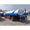 Buy cheap 8CBM Water Bowser Truck , 4 X 2 HOWO Water Tank Truck For Warm Water Delivery from wholesalers