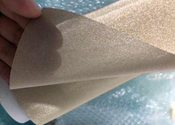 Buy cheap Laminated Glass Metal Coated Fabric Customized Color from wholesalers