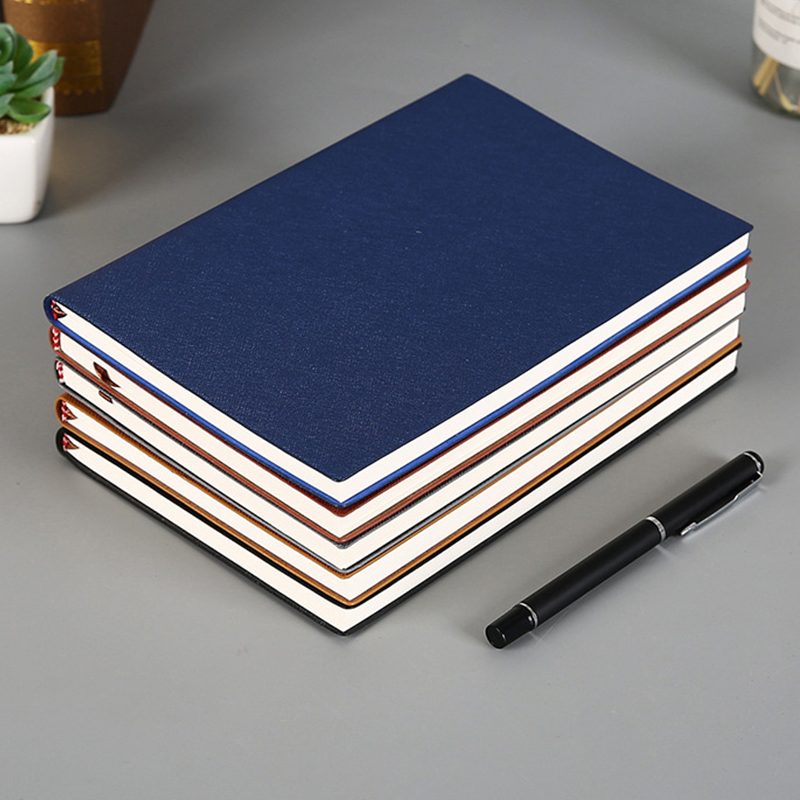 A5 Vintage Leather Journal With Lined Paper 210mm Length Daily Usage