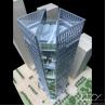 Buy cheap Aedas 1:200 Maquettes Architecture building miniature models Financial Holdings Building from wholesalers