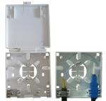 Socket Fiber Optic Termination Box 86×86×27 Mm For FTTH / FTTO / FTTD