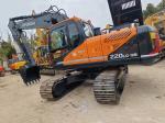 High Performance Used Hyundai220-9s Excavator 0.92m3 Bucket Capacity