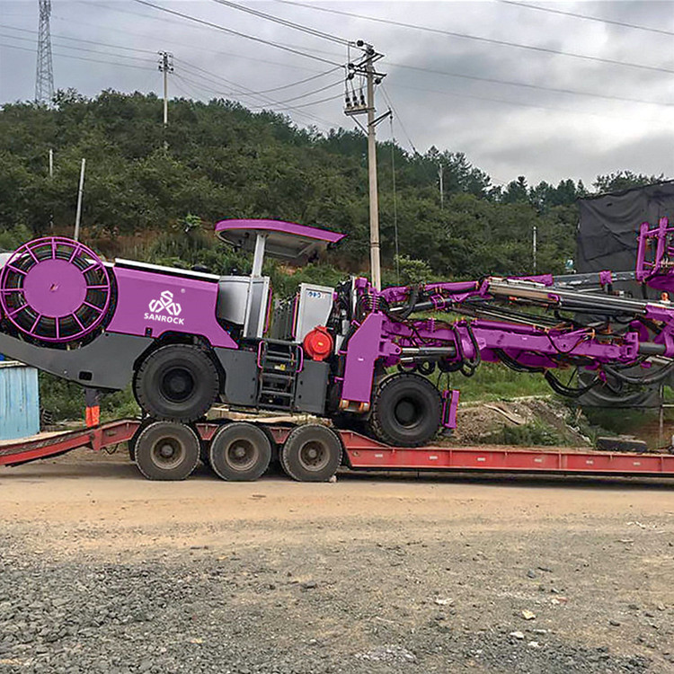 Hydraulic Borehole Drilling Rig Underground Tunnel Drilling Machine Jumbo Drilling Rig