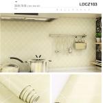 Vinyl Wallpapers Stone Wallpaper Waterproof PVC Backsplash Tile Decal for Home