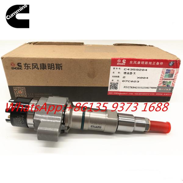 Buy cheap Genuine Cummins Qsl9.3 Engine Fule Injector 4359204 for construction machinery from wholesalers