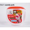 Buy cheap Custom Laundry Detergent Pods Cleaning Supplies Laundry Scent Liquid Gel Detergent Pods 3 In 1 from wholesalers