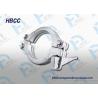 Buy cheap DN125 Concrete pump wedge clamp for Putzmeister, forging clamp, cup tension clamp from wholesalers