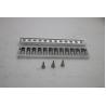 Buy cheap 12 Holes Lip Stick Mold Vermicelli Lip Balm Mold Tray Silver from wholesalers