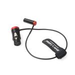 L Shaped 3 Pin Mini XLR Male To XLR Female Audio Cable For BMPCC 4K 6K Camera