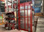 200/200D Cage / Cabin Passenger Hoist Single Cage Building Material Hoist