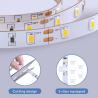 Buy cheap 12V Flexible LED Strip Lights,600 Units LEDs,LED Strips,Waterproof,12 Volt LED Light Strips from wholesalers