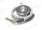 X Axis Motor Assy Encoder GT7250 Parts 79332050 Textile Machine Parts For Gerber