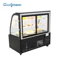 Buy cheap Double Curved Glass Chiller Cake Showcase 115V 60HZ Pastry Display Refrigerator product