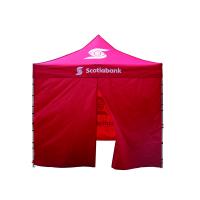 Buy cheap 10 * 10' Promotional Trade Show Tents Aluminum Frame Full Color Digital Printing product