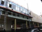 Outside Wall Mast Climber Scaffolding Single And Double Cage