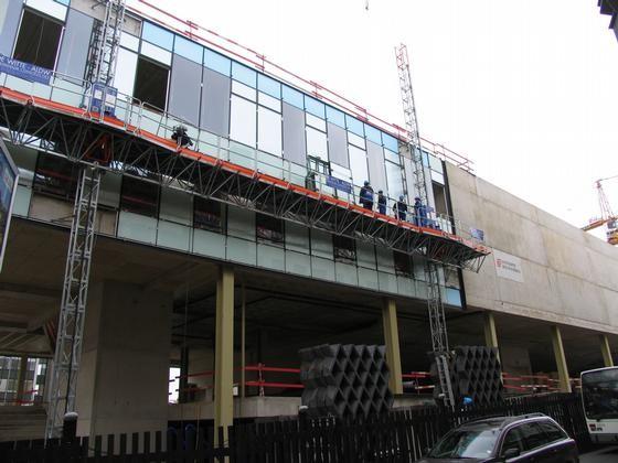 Buy cheap Outside Wall Mast Climber Scaffolding Single And Double Cage from wholesalers