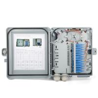 Buy cheap ABS / PC Fiber Optic Distribution Box For LGX Optical Splitter product